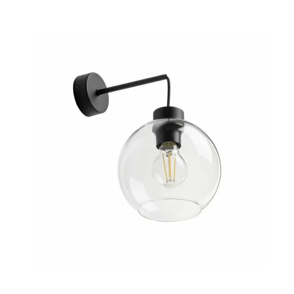 Бра, настенный светильник Tk Lighting 10245 Cubus E27 1x15W IP20 Bk - фото №1