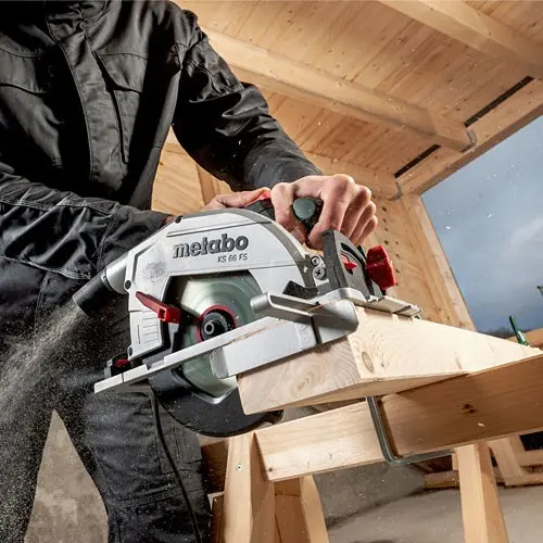 Ручная циркулярная пила Metabo KS 66 FS 1500 Вт 66мм 5000об/мин (601066000) - фото №1