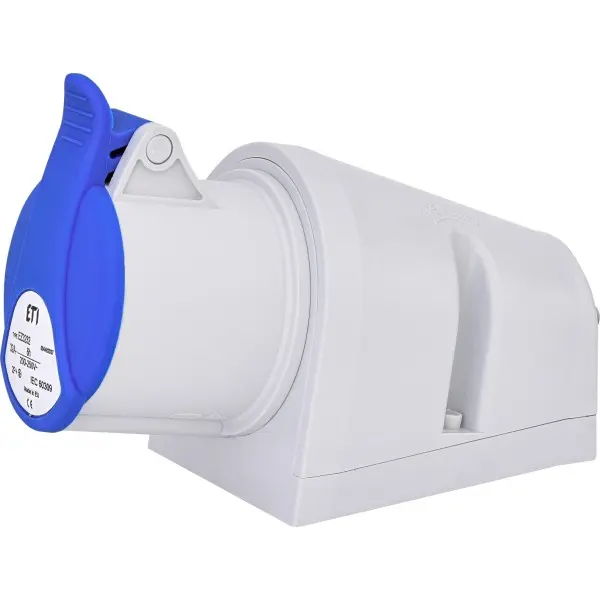 Настенный силовой разъем ETI 004482037 EZ-3232 IP44 (32A 230V 2P+PE) Настенный силовой разъем ETI 004482037 EZ-3232 IP44 (32A 230V 2P+PE)