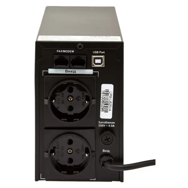 ДБЖ LogicPower LPM-U825VA - фото №1 ДБЖ LogicPower LPM-U825VA - фото №1