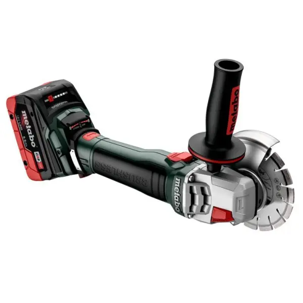 Акумуляторна кутова шліфувальна машина Metabo WVB 18 LT BL 11-125 Quick (613057850) - фото №2