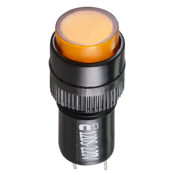 Сигнальная арматура Аско-Укрем AD22E-12DS 220В АС желтая (A0140030192) - фото №1