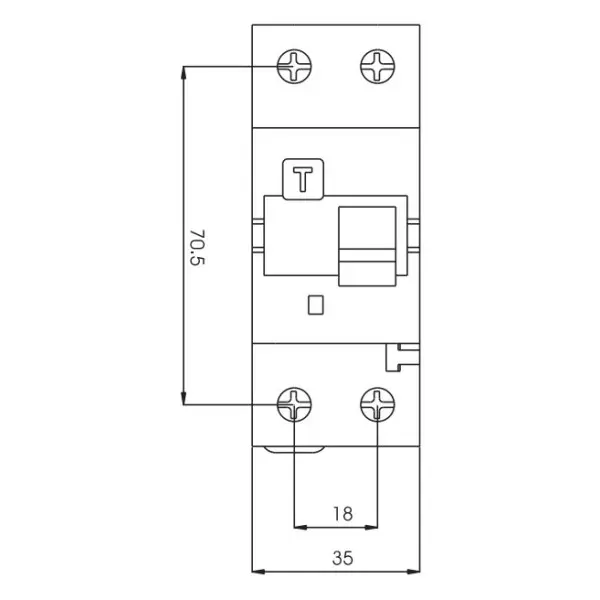 Дифференциальный автомат ETI 002173428 KZS-2M C 40/0.3 тип A (10kA) - фото №1 Дифференциальный автомат ETI 002173428 KZS-2M C 40/0.3 тип A (10kA) - фото №1