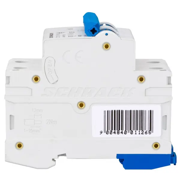 Автоматичний вимикач Schrack BM417263 4,5кА 63А 2P C - фото №1