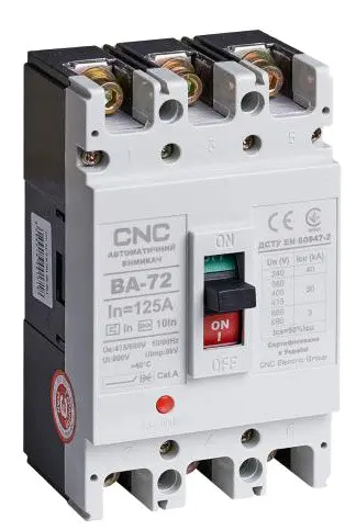 Автоматический выключатель CNC ВА-72 160А 3Р 380В 30кА (Б00031547)