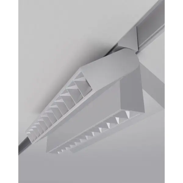 Магнитный трековый светильник Oledim 7771612 OL218A 12W 3000K/4000K/6000K 62Lm Белый - фото №1