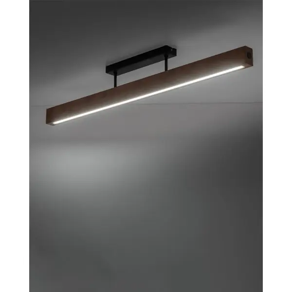 Люстра TK Lighting 6614 Teo LED 1x22W 3000K 2807Lm IP20 коричневая - фото №2 Люстра TK Lighting 6614 Teo LED 1x22W 3000K 2807Lm IP20 коричневая - фото №2