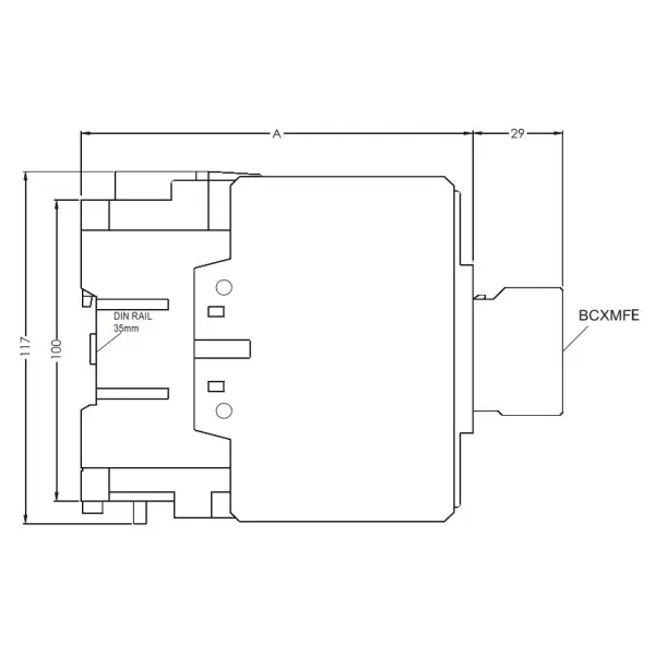Контактор ETI 004651103 CEM 95.00 230V AC - фото №2