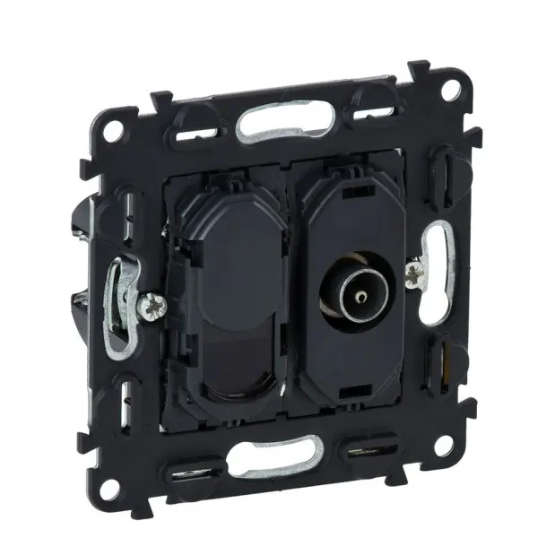 Механізм розетки TV+RJ45 Кат.6 UTP Legrand Valena In`Matic