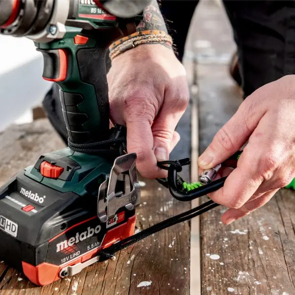 Аккумуляторная батарея Metabo LiHD 18В 4Аг с кронштейном для защиты от падения (624989000) - фото №1 Аккумуляторная батарея Metabo LiHD 18В 4Аг с кронштейном для защиты от падения (624989000) - фото №1
