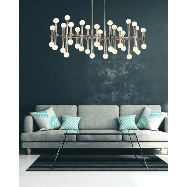 Люстра Italux MX16009008-38A B Giovanna Led 38x96W 3000K 5893Lm IP20 - фото №1