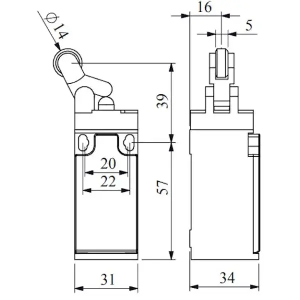 Конечный выключатель EMAS L3K13MIP411 - фото №6 Конечный выключатель EMAS L3K13MIP411 - фото №6