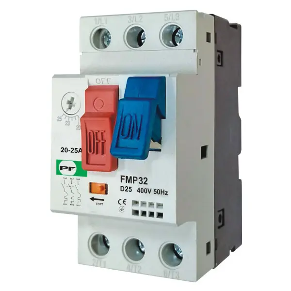 Автомат захисту двигуна Promfactor FMP 20-25A (FMP2500) Автомат захисту двигуна Promfactor FMP 20-25A (FMP2500)