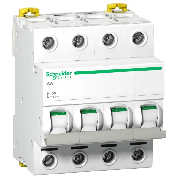 Вимикач нантаження Schneider Electric iSW A9S60420 4P 20A Вимикач нантаження Schneider Electric iSW A9S60420 4P 20A