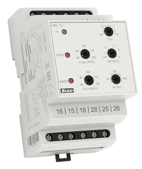 Реле контролю частоти напруги HRF-10
