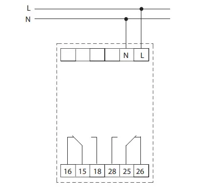 Реле контролю частоти напруги HRF-10 - фото №4