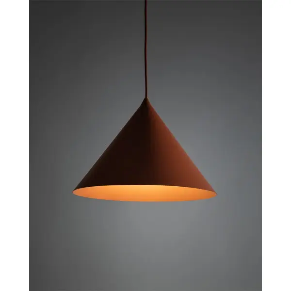 Подвесной светильник, люстра TK Lighting 10065 Cono L E27 1x15W IP20 кирпичный - фото №1