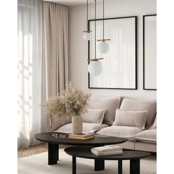 Подвесной светильник, люстра Italux PND-463323A-BRO+W Merseta E14+G9 3x40W+25W IP20 черный - фото №1 Подвесной светильник, люстра Italux PND-463323A-BRO+W Merseta E14+G9 3x40W+25W IP20 черный - фото №1