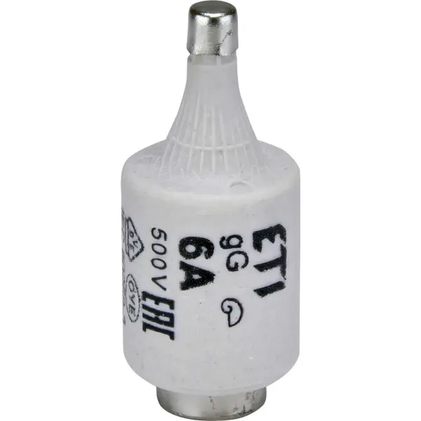 Предохранитель ETI 002312403 D II gG 6A/500V