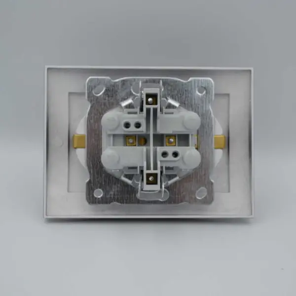 Розетка Nilson Touran кремовая 2-я без заземление ( 24121024 ) - фото №5