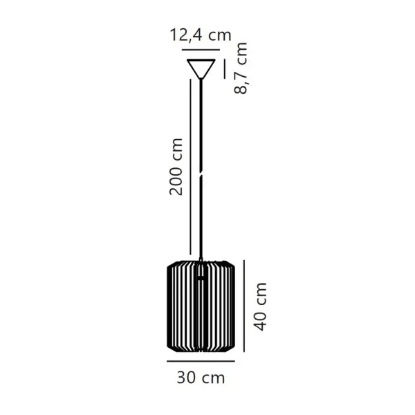 Подвесной светильник, люстра Nordlux 2213133014 Asti E27 1x40W IP20 бежевый - фото №4