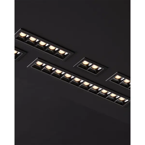 Точечный светильник Kloodi KD-POINT 2X2 4W 4K BK LED 360Lm IP20 черный - фото №1 Точечный светильник Kloodi KD-POINT 2X2 4W 4K BK LED 360Lm IP20 черный - фото №1