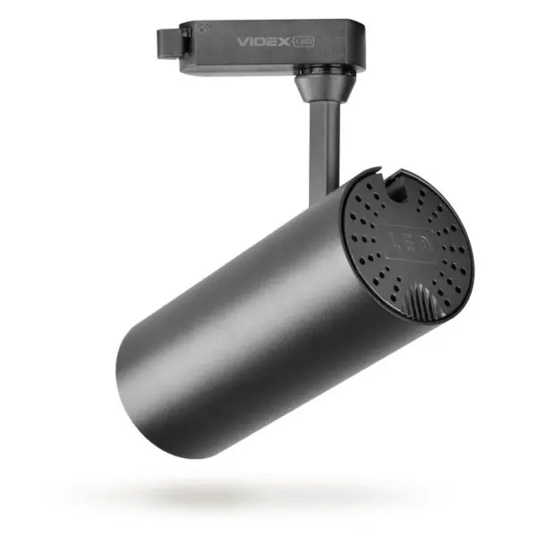 Трековый LED светильник Videx 20Вт 4100K (VL-TR04-204B) черный - фото №1