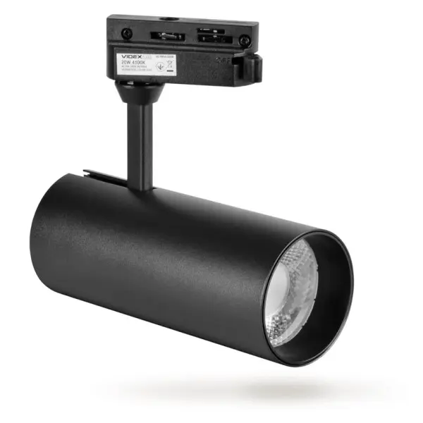 Трековый LED светильник Videx 20Вт 4100K (VL-TR04-204B) черный - фото №3