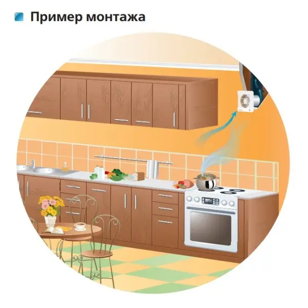Осевой вентилятор Vents 150 М Л - фото №3