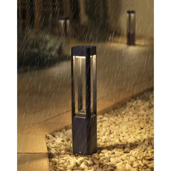 Уличный светильник Italux OFL-22982-M-BK Nutri LED 1x10W 3000K 430Lm IP54 черный - фото №1