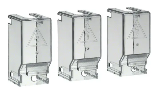 Защитная крышка Hager HZC215 HAC/HAD 100-125А, 3п Защитная крышка Hager HZC215 HAC/HAD 100-125А, 3п