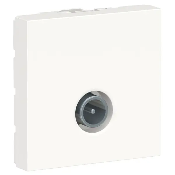 Одинарна TV розетка Schneider Electric NU346218 2М (біла)