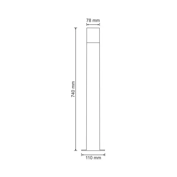 Уличный светильник Goldlux 304636 New York E27 1x12W IP44 GR - фото №4 Уличный светильник Goldlux 304636 New York E27 1x12W IP44 GR - фото №4
