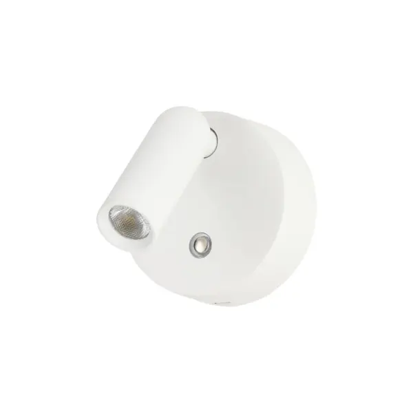 Бра, настенный светильник Azzardo AZ5629 Como LED 1x3W 3000K 198Lm IP20 белый