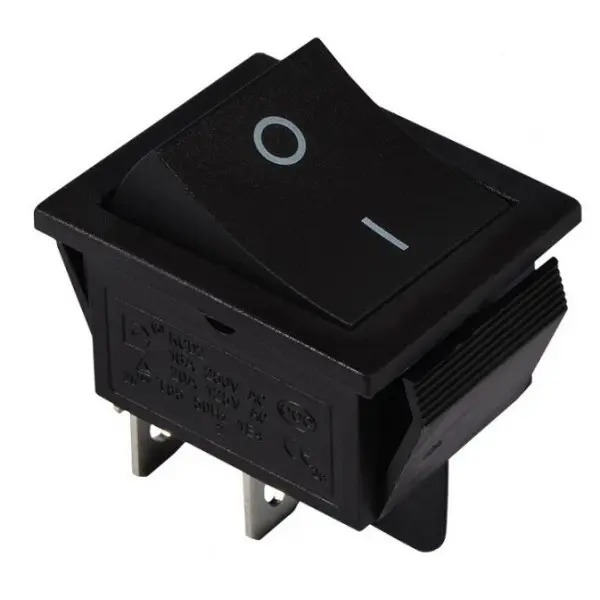 Перемикач TNSy KCD2-201 B/B чорний (TNSy5500765)