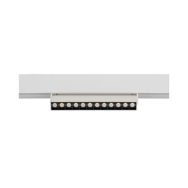 Магнітний трековий світильник Nowodvorski 11635 LVM Focus Out LED 1x9W 4000K 880Lm IP20 білий - фото №2