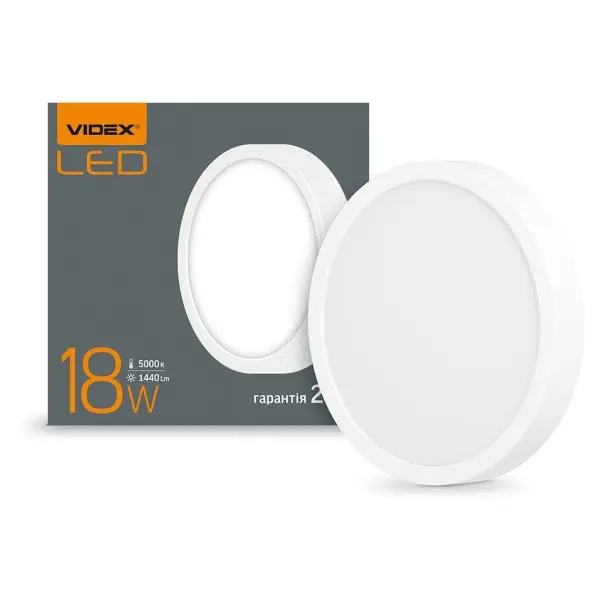 Светильник Videx 18Вт 5000K (VL-DLRS-185) - фото №1