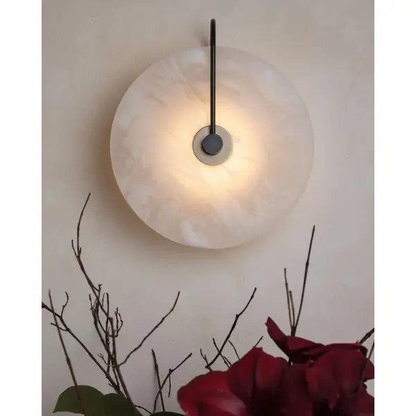Бра, настенный светильник Kloodi WA-IRIS 250 3K BK LED 1x3W 150Lm IP20 черный - фото №1 Бра, настенный светильник Kloodi WA-IRIS 250 3K BK LED 1x3W 150Lm IP20 черный - фото №1