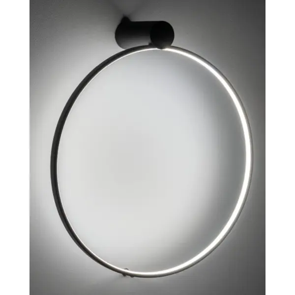 Люстра Nowodvorski 10928 Circolo LED S 1x18W 3000K 560Lm IP20 черная - фото №1 Люстра Nowodvorski 10928 Circolo LED S 1x18W 3000K 560Lm IP20 черная - фото №1