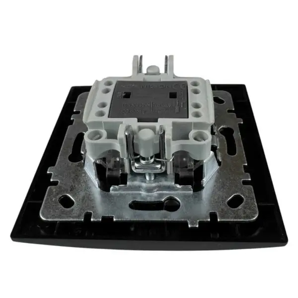 Выключатель Nilson Touran черный мат 1кл промежуточный ( 24381010 ) - фото №2