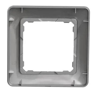 Рамка 1-местная Schneider Electric Sedna Design алюминий SDD313801 - фото №3
