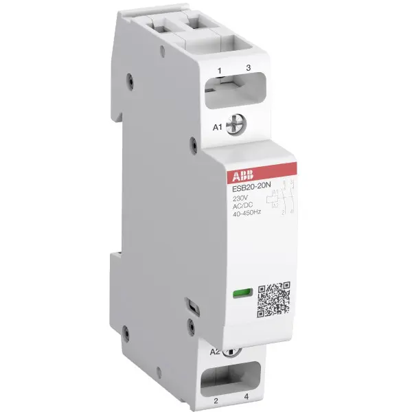 Контактор ABB ESB20-20N-06 20А 2NO Контактор ABB ESB20-20N-06 20А 2NO