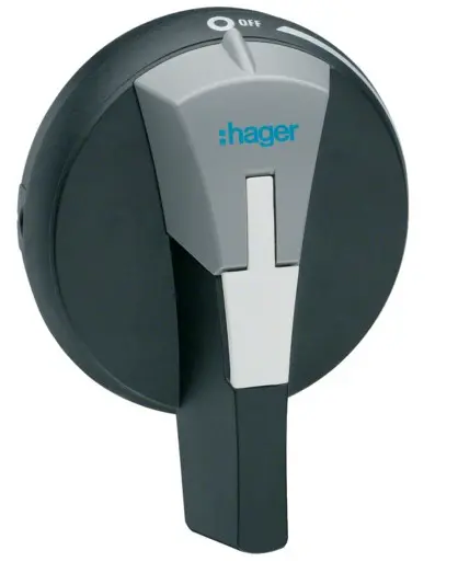 Виносна ручка Hager HZC011 для вимикачів HAC/HAD 100А-125A IP55