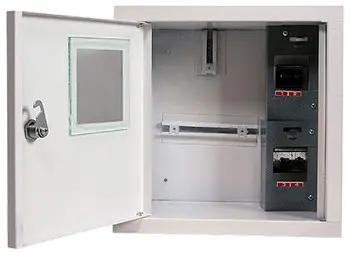 Металлический корпус E.Next e.mbox.stand.w.f1.04.ze 4 модуля встроенный (s0100064)