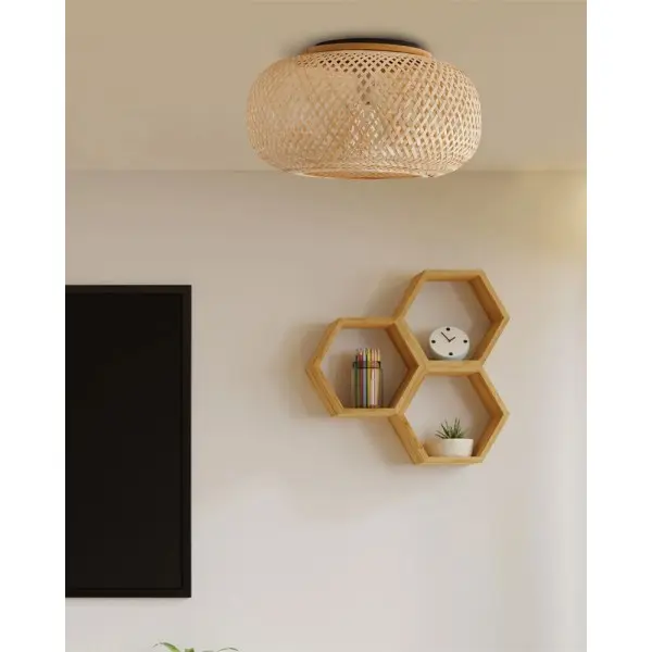 Люстра Goldlux 330499 Salomon E27 1x10W IP20 бежевая - фото №1