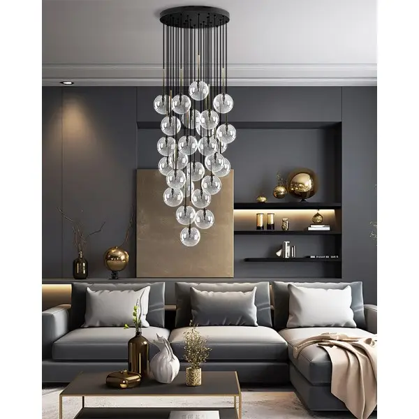 Люстра TK Lighting 10099 Nilos G9 26x8W IP20 золотая - фото №1
