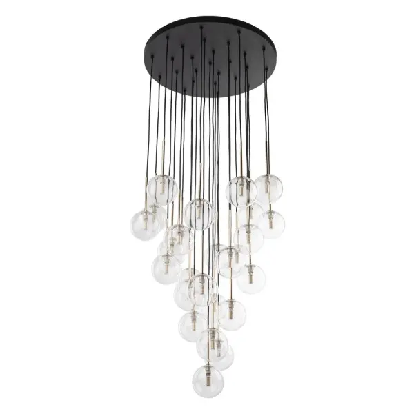 Люстра TK Lighting 10099 Nilos G9 26x8W IP20 золотая - фото №4