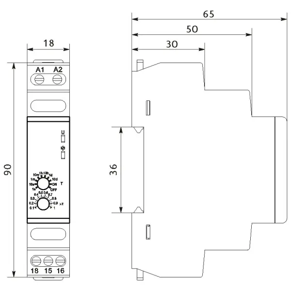Лестничное реле Promfactor FRT14 22 - фото №2 Лестничное реле Promfactor FRT14 22 - фото №2