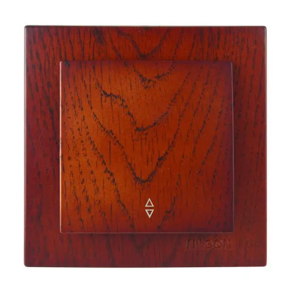 Вимикач Nilson Touran черешня 1кл прохідний ( 24261007 )