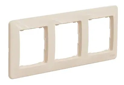 Рамка 3-постовая Schneider Electric Sedna Design бежевая SDD312803 - фото №1 Рамка 3-постовая Schneider Electric Sedna Design бежевая SDD312803 - фото №1
